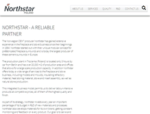 Tablet Screenshot of northstar.pl